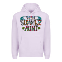 Lilac summer aunt Premium Hoodie - CowhideDigitalArt