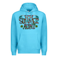 Ocean Blue summer aunt Premium Hoodie - CowhideDigitalArt
