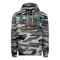 Slate Camo summer aunt Premium Hoodie - CowhideDigitalArt