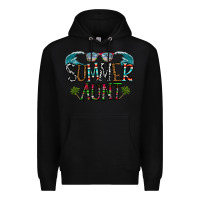 Black summer aunt Premium Hoodie - CowhideDigitalArt