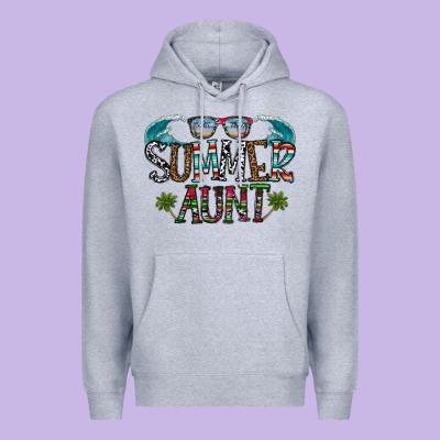 Summer Aunt Premium Hoodie Designed By Cowhidedigitalart