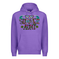 Purple summer aunt Premium Hoodie - CowhideDigitalArt