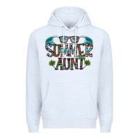 White summer aunt Premium Hoodie - CowhideDigitalArt