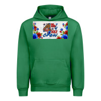 Emerald floral 4th of july crew license plate Urban Hoodie - HRA Design Shop