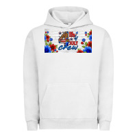 Pigment Lunar Rock floral 4th of july crew license plate Urban Hoodie - HRA Design Shop