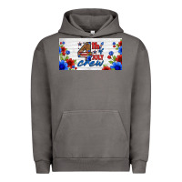 Pigment Tornado floral 4th of july crew license plate Urban Hoodie - HRA Design Shop