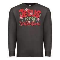 Smoke jesus is my valentine Premium Sweatshirt - MaliasSmallBusiness