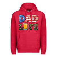 Cardinal dad life Premium Hoodie - HRA Design Shop