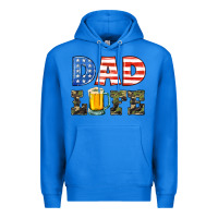 True Royal dad life Premium Hoodie - HRA Design Shop
