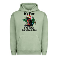 It's Fine I'am Fine Everything Is Fine Urban Hoodie | Teevron