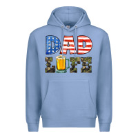 Colony Blue dad life Premium Hoodie - HRA Design Shop
