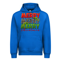 Cobalt Merry christmas Urban Hoodie - FaDigitalArtStudio