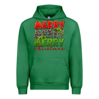 Emerald Merry christmas Urban Hoodie - FaDigitalArtStudio