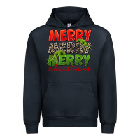 Navy Merry christmas Urban Hoodie - FaDigitalArtStudio