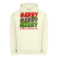Pigment Pistachio Merry christmas Urban Hoodie - FaDigitalArtStudio