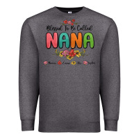 Charcoal Heather blessed to be called nana Premium Sweatshirt - MaliasSmallBusiness