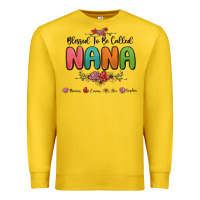 Lemon blessed to be called nana Premium Sweatshirt - MaliasSmallBusiness