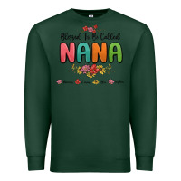 Sports Green blessed to be called nana Premium Sweatshirt - MaliasSmallBusiness