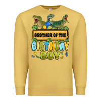 Antique Gold brother of the birthday boy Premium Sweatshirt - MaliasSmallBusiness