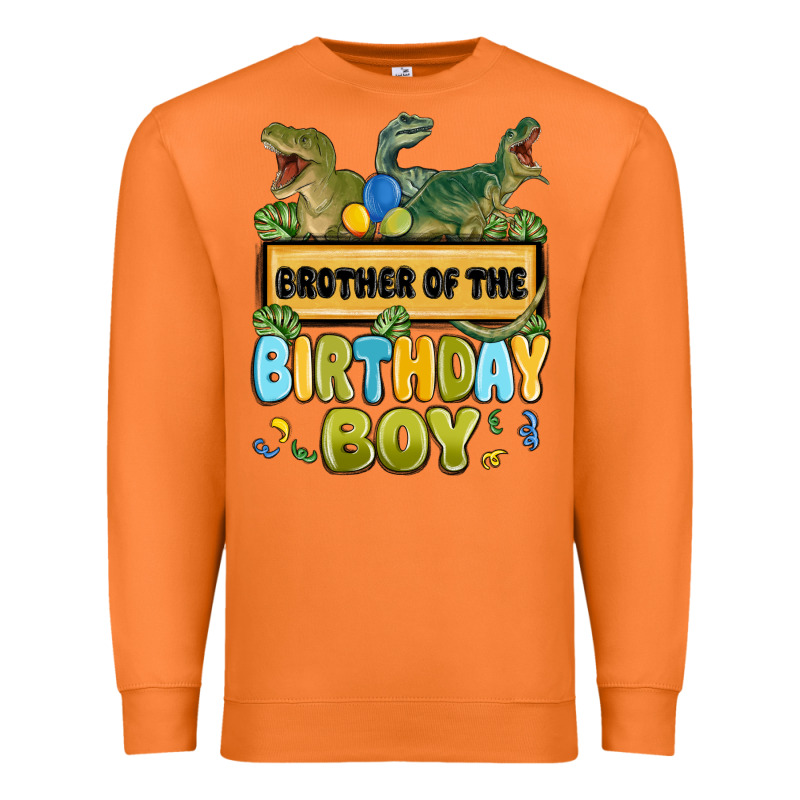 Brother Of The Birthday Boy Premium Sweatshirt by MaliasSmallBusiness | Teevron