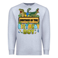 Heather Grey brother of the birthday boy Premium Sweatshirt - MaliasSmallBusiness