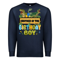 Navy brother of the birthday boy Premium Sweatshirt - MaliasSmallBusiness
