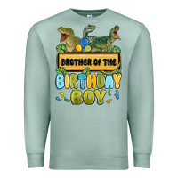 Seafoam brother of the birthday boy Premium Sweatshirt - MaliasSmallBusiness