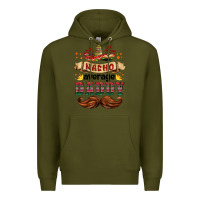 Army Green nacho average daddy Premium Hoodie - HRA Design Shop