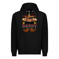 Black nacho average daddy Premium Hoodie - HRA Design Shop