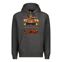 Charcoal Heather nacho average daddy Premium Hoodie - HRA Design Shop