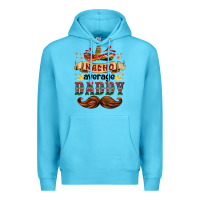 Ocean Blue nacho average daddy Premium Hoodie - HRA Design Shop