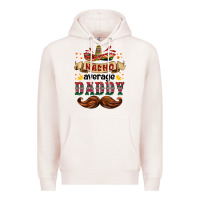 Pale Pink nacho average daddy Premium Hoodie - HRA Design Shop