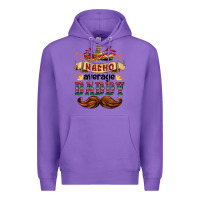 Purple nacho average daddy Premium Hoodie - HRA Design Shop