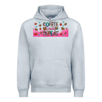 Heather Grey coffee teach repeat teacher libbey glass Urban Hoodie - HRA Design Shop