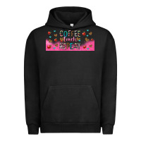 Pigment Black coffee teach repeat teacher libbey glass Urban Hoodie - HRA Design Shop
