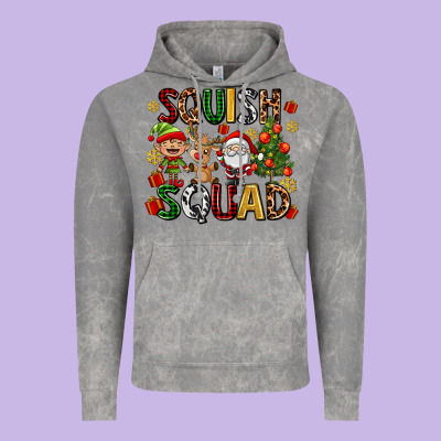 Squish Squad Vintage Hoodie Designed By Adodesignshop