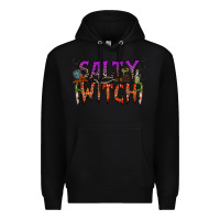Black salty witch Premium Hoodie - RacoonDesign