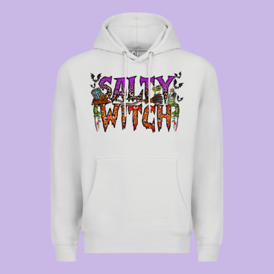 Salty Witch Premium Hoodie Designed By Racoondesign