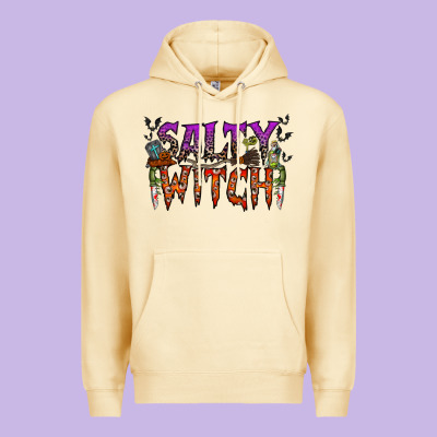 Salty Witch Premium Hoodie Designed By Racoondesign
