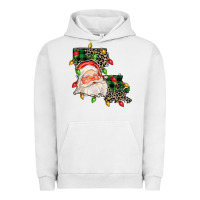Pigment Lunar Rock Louisiana map christmas santa Urban Hoodie - FaDigitalArtStudio