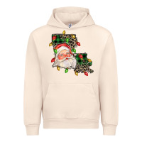 Louisiana Map Christmas Santa Urban Hoodie | Teevron