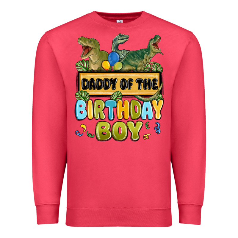 Daddy Of The Birthday Boy Premium Sweatshirt by MaliasSmallBusiness | Teevron