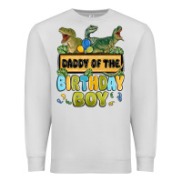 Dove Grey daddy of the birthday boy Premium Sweatshirt - MaliasSmallBusiness