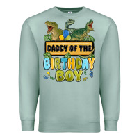 Seafoam daddy of the birthday boy Premium Sweatshirt - MaliasSmallBusiness