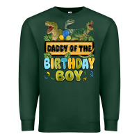 Sports Green daddy of the birthday boy Premium Sweatshirt - MaliasSmallBusiness