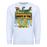 White daddy of the birthday boy Premium Sweatshirt - MaliasSmallBusiness