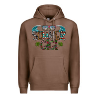 Chestnut summer gigi Premium Hoodie - CowhideDigitalArt