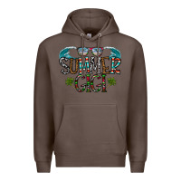 Coffee summer gigi Premium Hoodie - CowhideDigitalArt