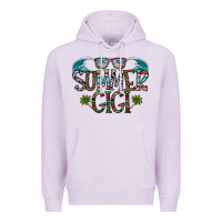 Lilac summer gigi Premium Hoodie - CowhideDigitalArt