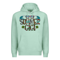 Seafoam summer gigi Premium Hoodie - CowhideDigitalArt